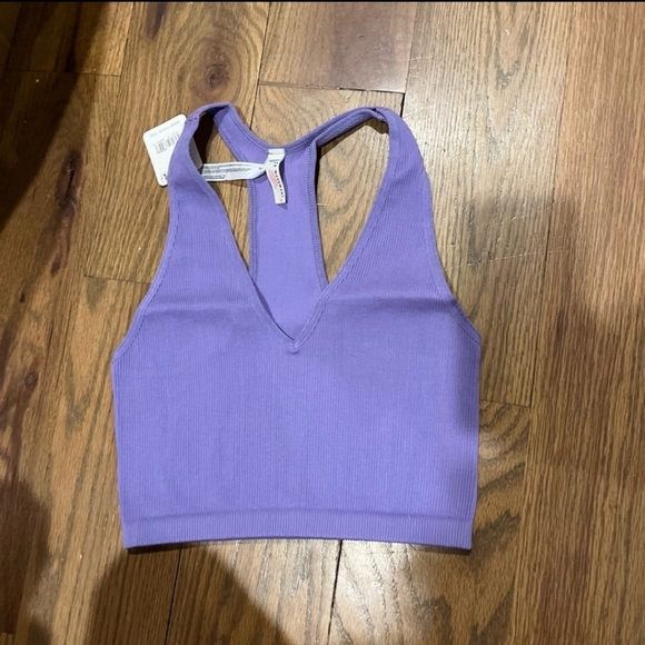 FP Movement Purple Crop XS - Picture 2 of 3